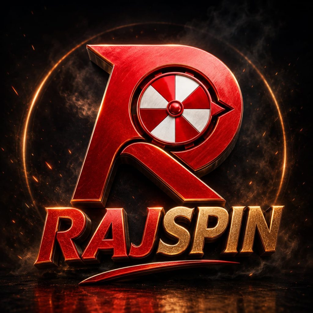 RajSpin Game online gaming platform dashboard with real cash games and secure login